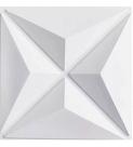 Kit 30 Placas Decorativas 3 D Estrelar Branco 50x50 Cm Kit 30 Placas Decorativas 3 D Estrelar Branco 50x50 Cm