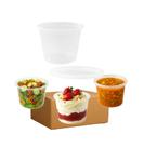 Kit 30 Pote Redondo C Tampa 500ml Freezer Microondas