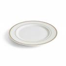Kit 30 Pratos 26cm Borda Prata - Refeições com Estilo festa