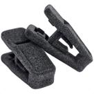 Kit 30 Presilhas De Veludo Para Cabides Prendedor Saia Calça Blusa Blusinhas