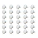 Kit 30 Puxadores Vitória Para Móveis Porta Gaveta Armário Cozinha Redondo