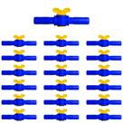 Kit 30 Registros de União de 3/4 com Grapa e Sem Anilhas