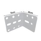 Kit 30 Suporte Em L Branco 4 X 5 Para Trilho Suiço Kit 30 Suporte Em L Branco 4 X 5 Para Trilho Suiço