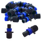 Kit 30 und - Inicial Rosca 3/4" para Fita de Gotejo com Saída Anel Instalação Rápida Kit 30 und - Inicial Rosca 3/4" para Fita de Gotejo com Saída Anel Instalação Rápida