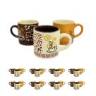 kit 30 Xícara de Cerâmica café 110ml chá cappuccino