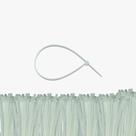 Kit 300 Abraçadeira Nylon Branca Stein + IPI 200 X 4,8mm