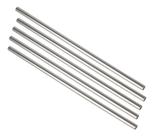 Kit 300 Canudo Reutilizável Aço Inox Ecológico Reto/ Curvo