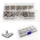 Kit 300 parafuso porca soquete sem cabeça rosca fixaçao inox