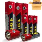 Kit 300 Pilhas AA 1,5v Normal Comum 5 Caixas Kit 300 Pilhas AA 1,5v Normal Comum 5 Caixas
