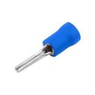 Kit 300 Terminal Pino Agulha Pre Isolado 1,5 A 2,5mm Azul