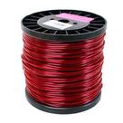 Kit 30M Fio de Nylon 3mm Solto Vermelho