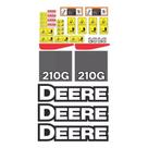 Kit 31 Adesivos Deere 210G LC Vinil UV SPTS Kit 31 Adesivos Deere 210G LC Vinil UV SPTS