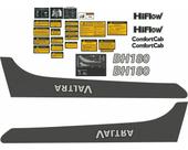 Kit 32 Adesivos Compatível Trator Valtra BH180 HiFlow