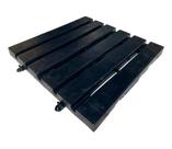 Kit 32 Deck Modular Preto Plástico Àreas Externas 30x30 Cada