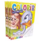 Kit 32 Livros Contos Clássicos Ler Colorir Lembrancinha