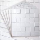 KIT 32 PLACAS 3D - 50x50 cm PVC ***COM ADESIVO*** - KIT 32 PLACAS 3D - 50x50 cm PVC ***COM ADESIVO*** -