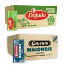 Kit 336Un Sachês 7g de Maionese de Salsa e Tradicional para Lanches Petiscos Pastéis
