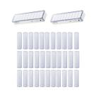 Kit 35 Luminária De Emergência 30 LEDS LEA31 Intelbras