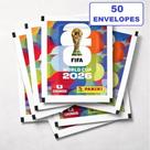 Kit 350 Figurinhas Album Da Copa Do Mundo Fifa2026 Variedade 50 Pacotes Panini Licenciada Original