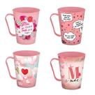 Kit 36 Canecas Dia das Mães Sortidas Decoradas Rosa Lembrancinha Personalizada Estampada Frase Kit 36 Canecas Dia das Mães Sortidas Decoradas Rosa Lembrancinha Personalizada Estampada Frase