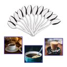 Kit 36 Colherinhas Café Chá Sobremesa Restaurante Padaria Cafeteria Inox