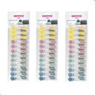 Kit 36 Pregador de Roupas Plástico Resistente Emborrachado Oba Flores Sanremo