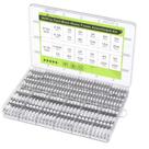 KIT 360 FUSIVEIS BANANA TUBO VIDRO 250V 5x20mm e 6x30mm KIT 360 FUSIVEIS BANANA TUBO VIDRO 250V 5x20mm e 6x30mm
