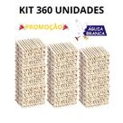 KIT 360 Prendedores pregador de Madeira ÁGUIA BRANCA Resistentes p/ Roupas e Artesanato
