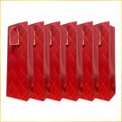 Kit 3612 Sacola de Vinho para Bebidas Garrafas Diversas Presente Medida 36x12x9,5