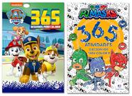 Kit 365 Atividades e Desenhos - PJ Masks + Patrulha Canina