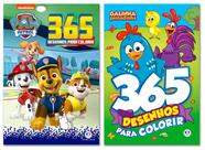 Kit 365 Desenhos : Galinha Pintadinha + Patrulha Canina - Ciranda Cultural
