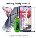 Kit 3D M34 - Capa + Película de vidro 3D + Cabo Carregador Tipo C Samsung Galaxy M34 Kit 3D M34 - Capa + Película de vidro 3D + Cabo Carregador Tipo C Samsung Galaxy M34