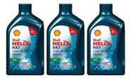 Kit 3L Óleo Lubrificante Shell HX7 10W-40 SP Semissintético Rn 700