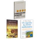 Kit 3livros, A Ciência de Ficar Rico + O Homem Mais Rico da Babilônia + Os Segredos Da Mente Milionária, Os Segredos Para Enriquecer