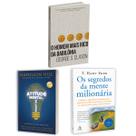 Kit 3livros, Atitude Mental Positiva + O Homem Mais Rico da Babilônia + Os Segredos Da Mente Milionária, Os Segredos Para Enriquecer