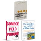 Kit 3livros, Comece pelo Porquê + O Homem Mais Rico da Babilônia + Os Segredos Da Mente Milionária, Os Segredos Para Enriquecer