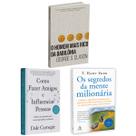 Kit 3livros, Como Fazer Amigos e Influenciar Pessoas + O Homem Mais Rico da Babilônia + Os Segredos Da Mente Milionária, Segredos Para Enriquecer