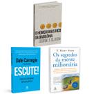Kit 3livros, Escute! + O Homem Mais Rico da Babilônia + Os Segredos Da Mente Milionária, Segredos Para Enriquecer
