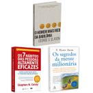 Kit 3livros, Os 7 Hábitos das Pessoas Altamente Eficazes + O Homem Mais Rico da Babilônia + Os Segredos Da Mente Milionária, Segredos Para Enriquecer