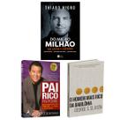 Kit 3livros, Pai Rico, Pai Pobre + Do Mil Ao Milhão + O Homem Mais Rico da Babilônia, Segredos Para Enriquecer, Edição Atualizada - HarperCollins, Alta Books