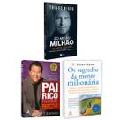 Kit 3livros, Pai Rico, Pai Pobre + Os Segredos Da Mente Milionária + Do Mil Ao Milhão, Os Segredos Para Conquistar Sua Independência Financeira - Alta Books, Sextante, HarperCollins Kit 3livros, Pai Rico, Pai Pobre + Os Segredos Da Mente Milionária + Do Mil Ao Milhão, Os Segredos Para Conquistar Sua Independência Financeira - Alta Books, Sextante, HarperCollins