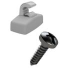 Kit 3pcs Suporte Quebra Sol Cinza Amarok Gol G5 Polo Voyage