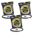 Kit 3UN Empate Cabo Aço Pesca Way Fishing Nickel Nylon 10m 30 60 70Lbs 50 Luvas