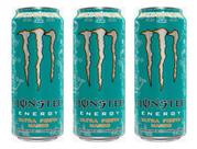 Kit 3un Energético Monster Ultra Fiesta Mango Zero Açúcar
