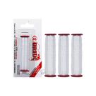 Kit 3UN Linha Elástica p/ Amarrar Isca Elastic 100% Elastano Transparente 110m