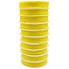 Kit 3un Linha Fio Fibra Poliamida Amarelo 1mm 30 Metros Arte Kit 3un Linha Fio Fibra Poliamida Amarelo 1mm 30 Metros Arte