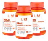 Kit 3un Nac 600mg 60 Cápsulas