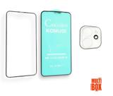 Kit 3UN: Película 3D Vidro Câmera Traseira + Película Cerâmica Lisa + Película 3D Vidro Para IPHONE 11