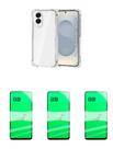 Kit 3UN Película de Cerâmica 9D + Capa Silicone TPU Galaxy S25 edge