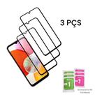 Kit 3UN Películas 3D De Vidro Temperado Para Samsung Galaxy M15